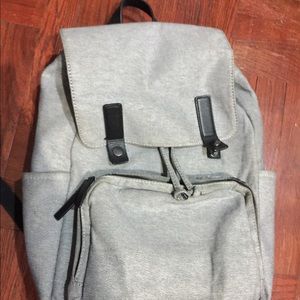 Everlane Backpack Reverse Denim snap
